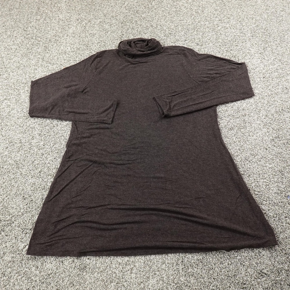 Eileen Fisher Dark Brown Turtleneck Sweater